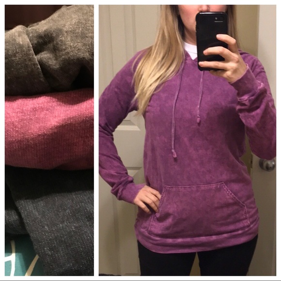 Forever 21 Tops - 🛑NEED GONE Bundle of 3 Acid Wash Hoodies